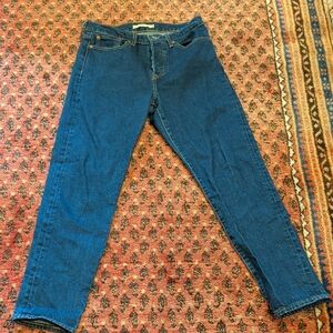 Levi's Wedgie Jeans Dark Wash